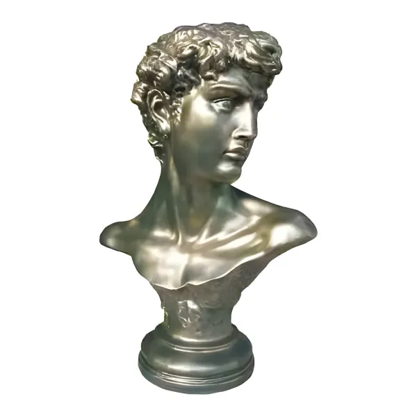 Figura dekoracyjna Popiersie Dawida H: 56cm z żywicy