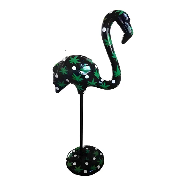 Figura dekoracyjna Flaming H: 119cm z żywicy