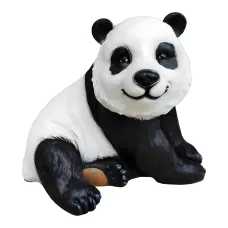 Figura dekoracyjna Panda wym. 52×62cm z żywicy