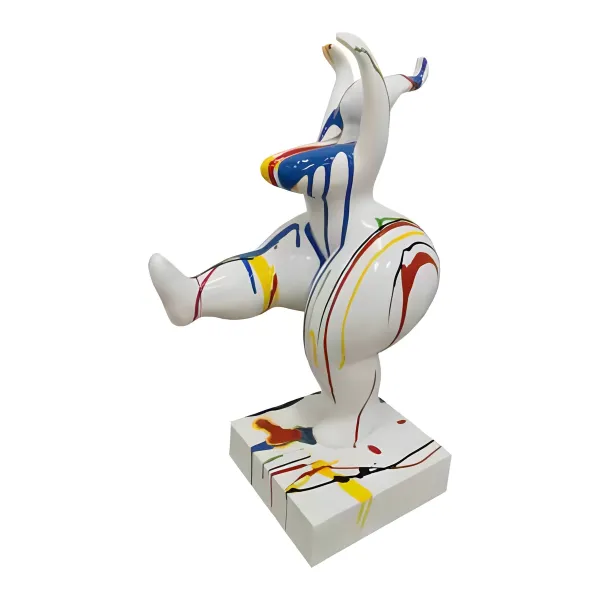 Figura dekoracyjna Figura tańcząca H: 48cm z żywicy