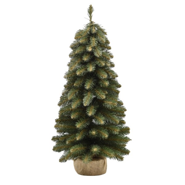 Choinka stożkowa zielona ścięte końce 60 cm