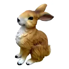 Figura dekoracyjna Królik H: 38cm z żywicy