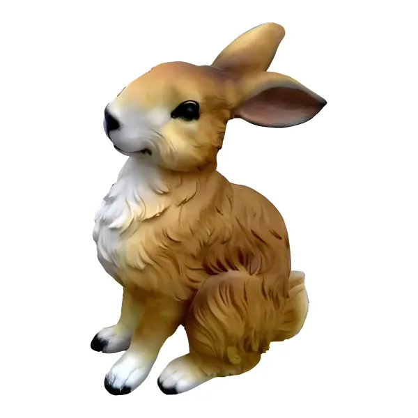 Figura dekoracyjna Królik H: 38cm z żywicy