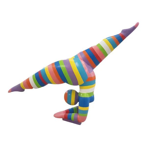 Figura dekoracyjna Figura gimnastyczna wym. 140×150cm z żywicy