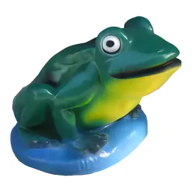 Figura dekoracyjna Żaba H: 15cm z żywicy - zdjęcie 2