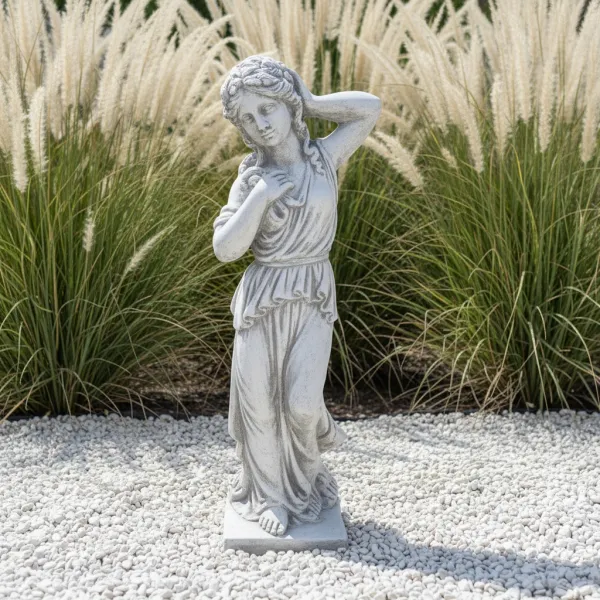 Figura ogrodowa Dziewczyna stojąca H: 94cm betonowa