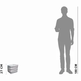 Figura ogrodowa Donica niska H: 27cm betonowa - zdjęcie 2