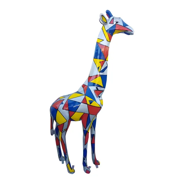 Figura dekoracyjna Żyrafa H: 205cm z żywicy