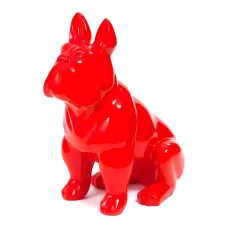 Figura dekoracyjna Pies H: 79cm z żywicy