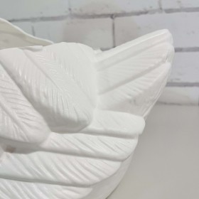 Figura ozdobna Łabędź donica duży H: 47 cm ogrodowa - zdjęcie 4