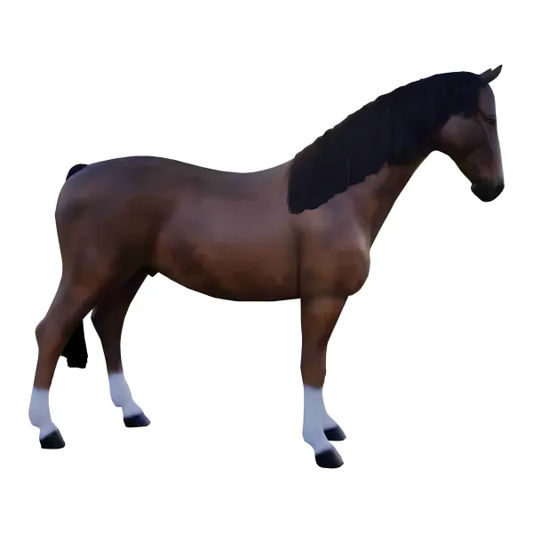 Figura dekoracyjna Koń wym. 96×108cm z żywicy