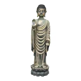 Figura dekoracyjna Budda stojący H: 49cm z żywicy - zdjęcie 2