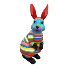 Figura dekoracyjna Królik H: 110cm z żywicy