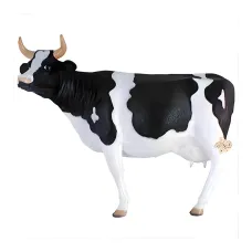 Figura dekoracyjna Krowa wym. 147×220cm z żywicy
