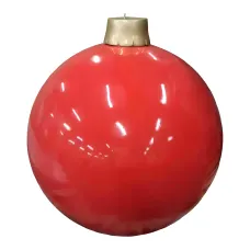 Figura dekoracyjna Bombka świąteczna H: 100cm z żywicy