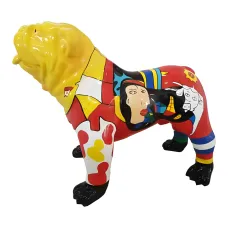 Figura dekoracyjna Pies wym. 74×90cm z żywicy