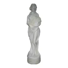 Figura dekoracyjna Kobieta klasyczna z owocami H: 78cm z żywicy