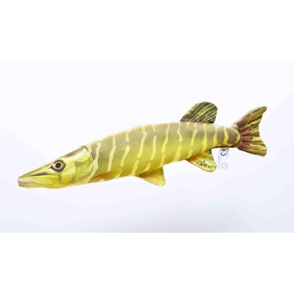Poduszka dekoracyjna ryba Szczupak mini 45 cm maskotka