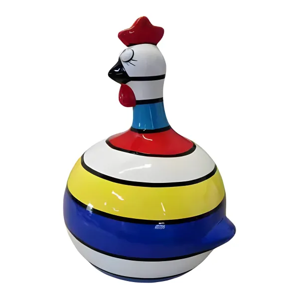 Figura dekoracyjna Kogut H: 80cm z żywicy