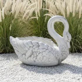 Figura ogrodowa Donica Łabędź H: 55cm betonowa - zdjęcie 1