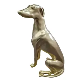 Figura dekoracyjna Pies chart H: 80cm z żywicy - zdjęcie 2