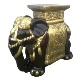 Figura dekoracyjna Słoń z misą H: 45cm z żywicy - zdjęcie 2