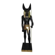 Figura dekoracyjna Anubis H: 50cm z żywicy