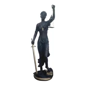 Figura dekoracyjna Temida H: 130cm z żywicy - zdjęcie 2