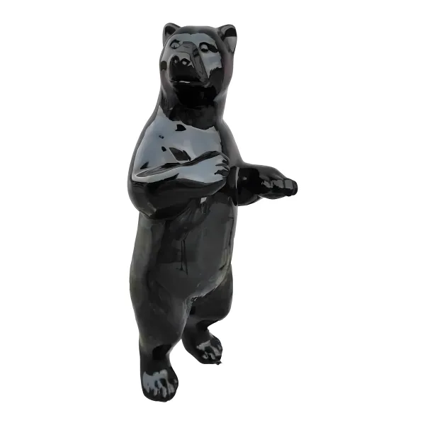 Figura dekoracyjna Niedźwiedź stojący H: 178cm z żywicy