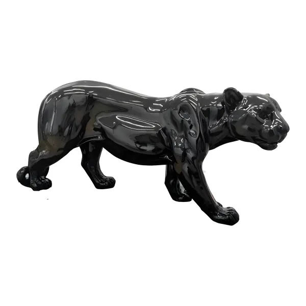 Figura dekoracyjna Puma wym. 35×80cm z żywicy