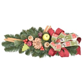 Rogal dekorowany 40 cm KARIBU - zdjęcie 1