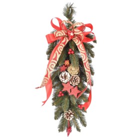 Zwis dekorowany 60 cm RED - zdjęcie 1