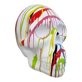 Figura dekoracyjna Czaszka wym. 58×44×66cm z żywicy - zdjęcie 2