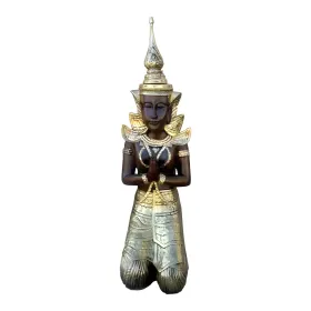 Figura dekoracyjna Tajski anioł klęczący H: 71cm z żywicy - zdjęcie 2