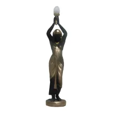 Figura dekoracyjna Lampa egipska H: 40cm z żywicy