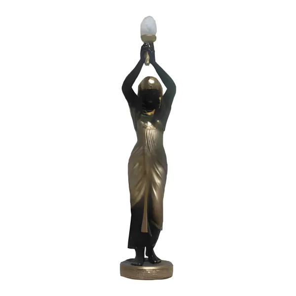 Figura dekoracyjna Lampa egipska H: 40cm z żywicy