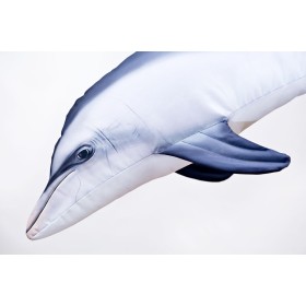 Poduszka dekoracyjna ryba Delfin butlonosy szary 125 cm maskotka - zdjęcie 4