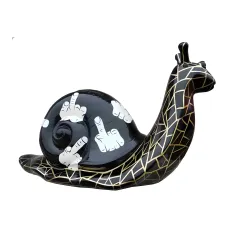 Figura dekoracyjna Ślimak wym. 50×100cm z żywicy