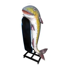 Figura dekoracyjna Ryba z tablicą H: 137cm z żywicy - zdjęcie 2