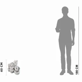 Kaskada Fontanna ogrodowa Zamek H: 40cm betonowa - zdjęcie 2