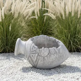 Figura ogrodowa Wazon Amfora Mała H: 22cm betonowa - zdjęcie 1