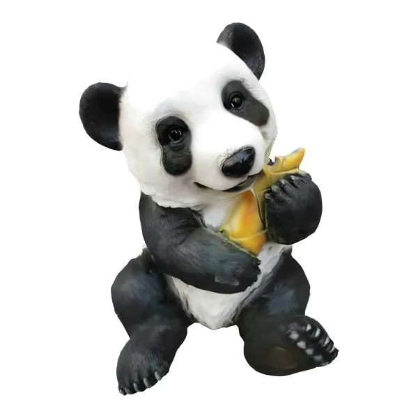 Figura dekoracyjna Panda H: 45cm z żywicy