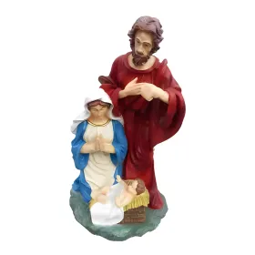Figura dekoracyjna Święta Rodzina H: 82cm z żywicy - zdjęcie 2