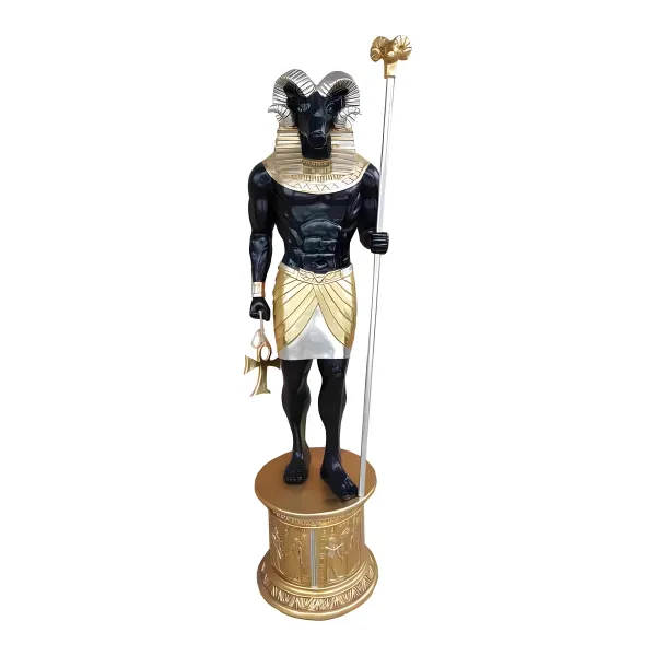 Figura dekoracyjna Khnum H: 250cm z żywicy