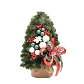 Choinka stożkowa dekorowana 40 cm NATALE - zdjęcie 1