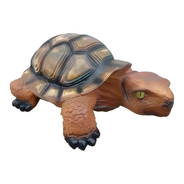 Figura dekoracyjna Żółw H: 38cm z żywicy