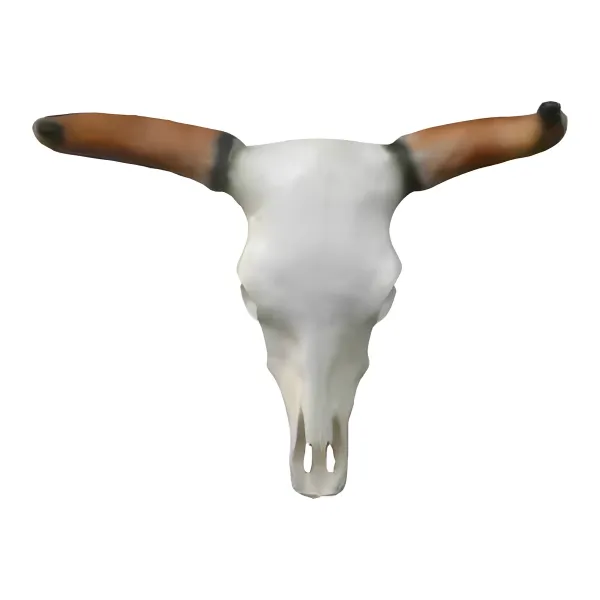 Figura dekoracyjna Czaszka byka wym. 68×78cm z żywicy