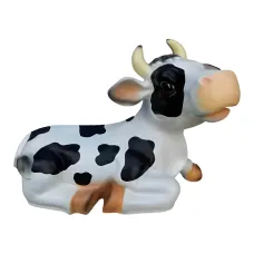 Figura dekoracyjna Krowa H: 70cm z żywicy