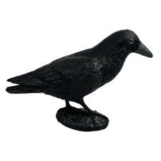 Figura ozdobna Kruk czarny ogrodowa