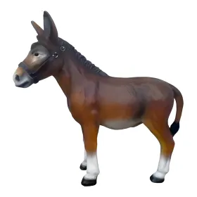 Figura dekoracyjna Osioł wym. 93×100cm z żywicy - zdjęcie 2